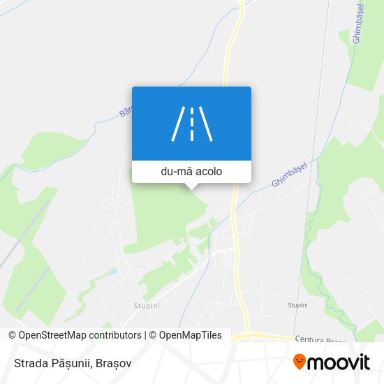 Hartă Strada Pășunii