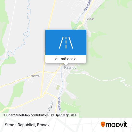Hartă Strada Republicii
