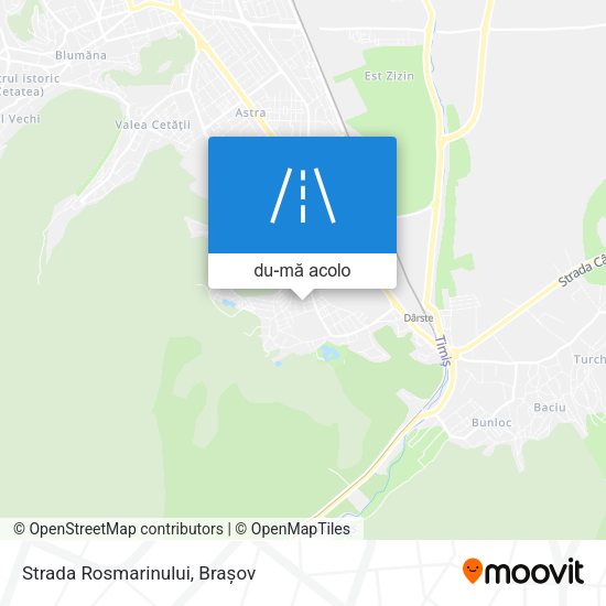 Hartă Strada Rosmarinului