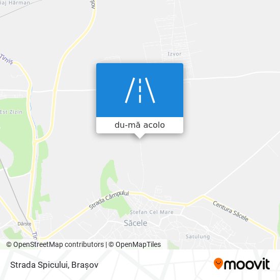 Hartă Strada Spicului
