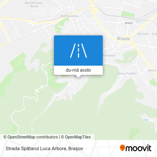 Hartă Strada Spătarul Luca Arbore