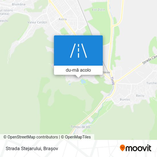 Hartă Strada Stejarului