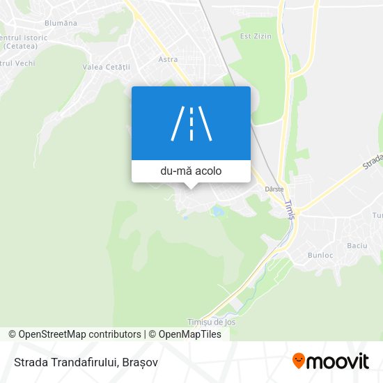 Hartă Strada Trandafirului