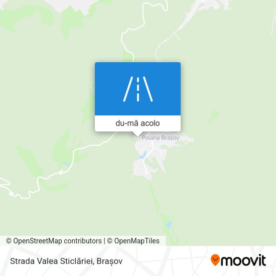Hartă Strada Valea Sticlăriei