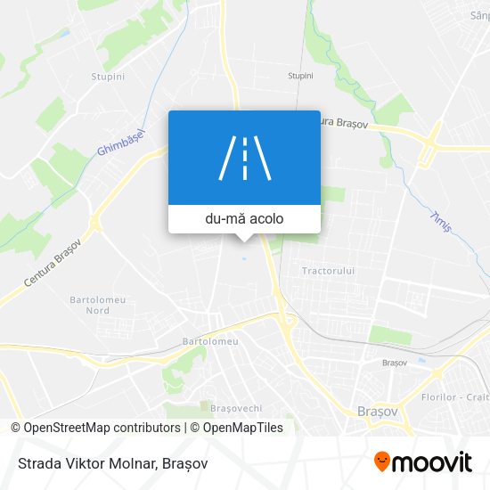 Hartă Strada Viktor Molnar