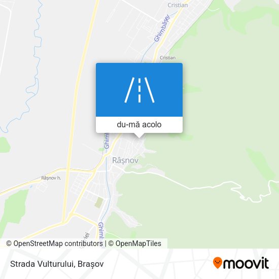 Hartă Strada Vulturului
