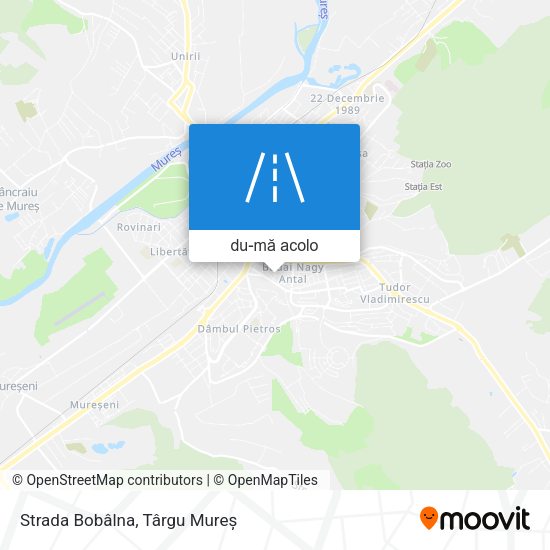 Hartă Strada Bobâlna