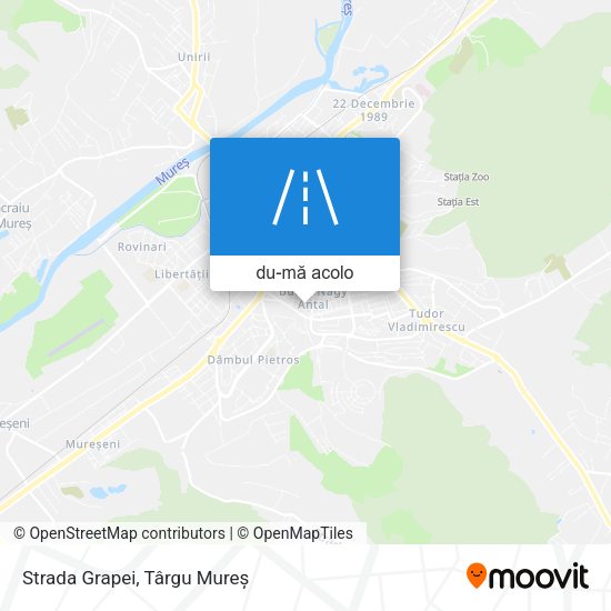 Hartă Strada Grapei