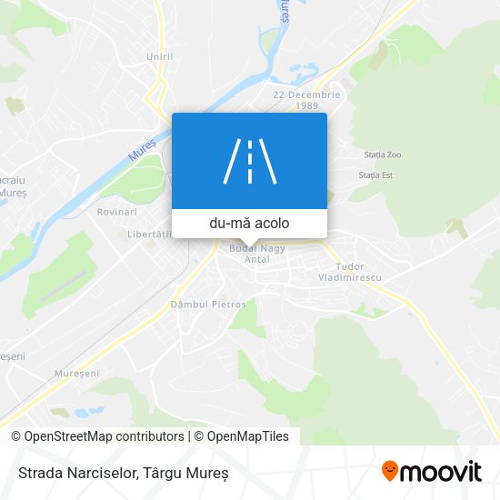 Hartă Strada Narciselor