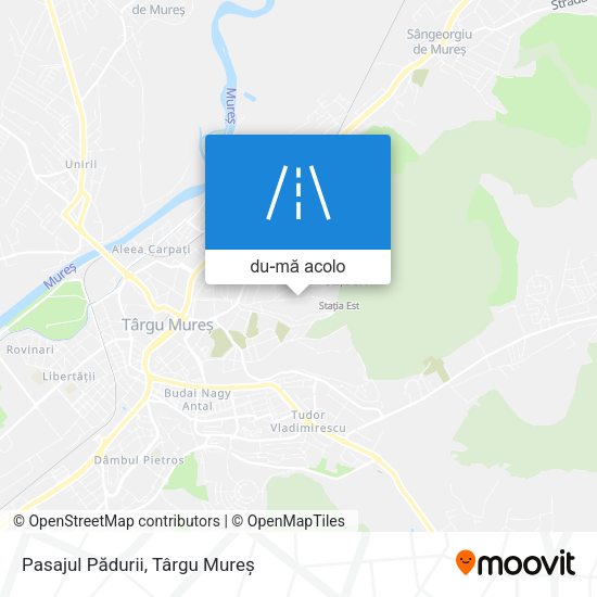 Hartă Pasajul Pădurii