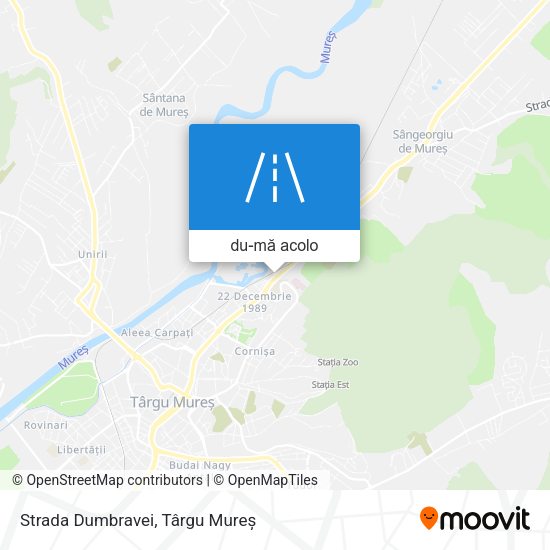 Hartă Strada Dumbravei