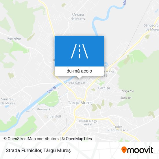 Hartă Strada Furnicilor
