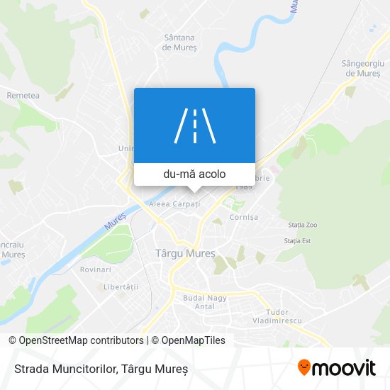 Hartă Strada Muncitorilor