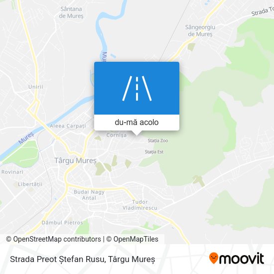 Hartă Strada Preot Ștefan Rusu