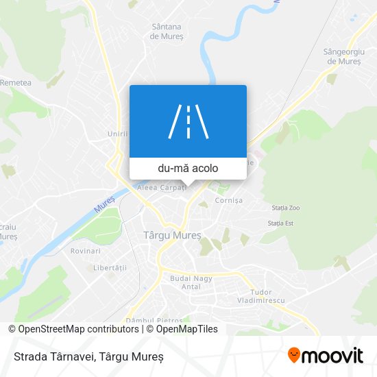 Hartă Strada Târnavei