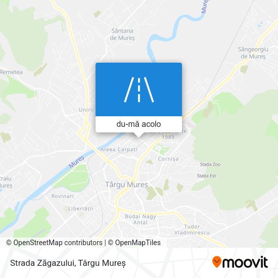 Hartă Strada Zăgazului