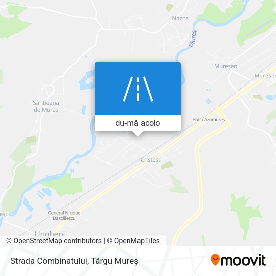 Hartă Strada Combinatului