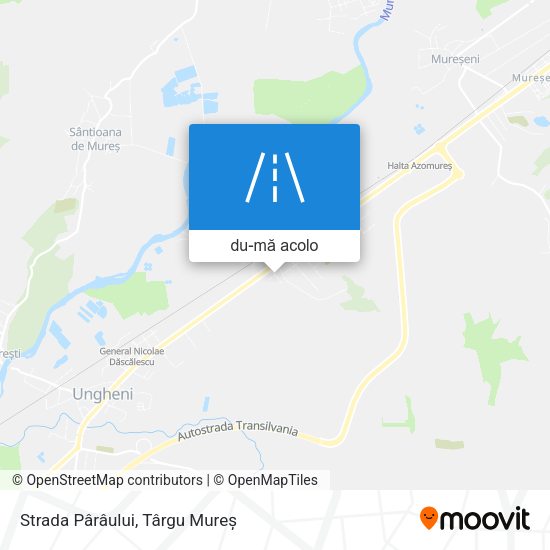 Hartă Strada Pârâului