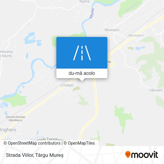 Hartă Strada Viilor