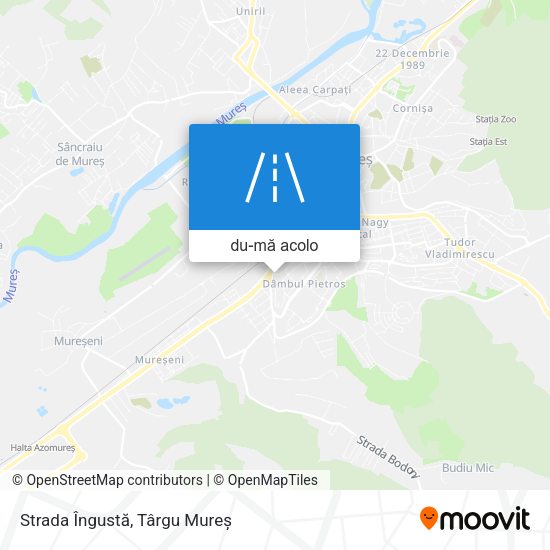 Hartă Strada Îngustă