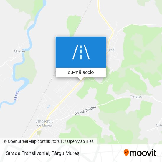 Hartă Strada Transilvaniei