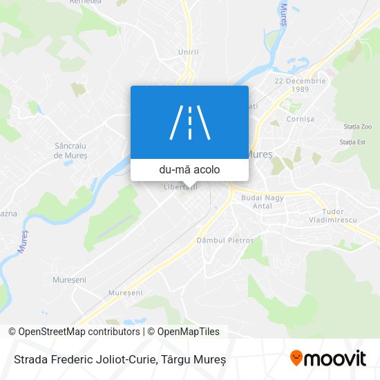Hartă Strada Frederic Joliot-Curie