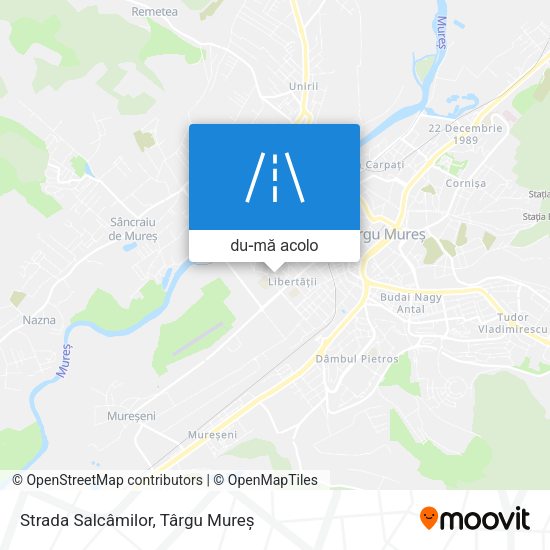 Hartă Strada Salcâmilor