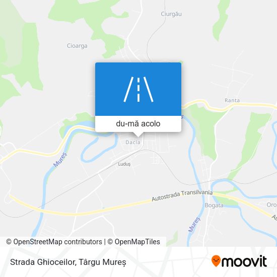 Hartă Strada Ghioceilor