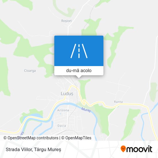 Hartă Strada Viilor