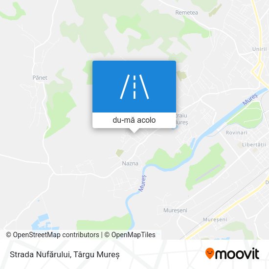 Hartă Strada Nufărului