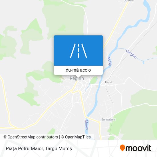 Hartă Piața Petru Maior