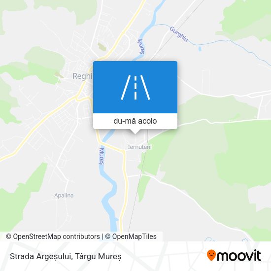 Hartă Strada Argeșului