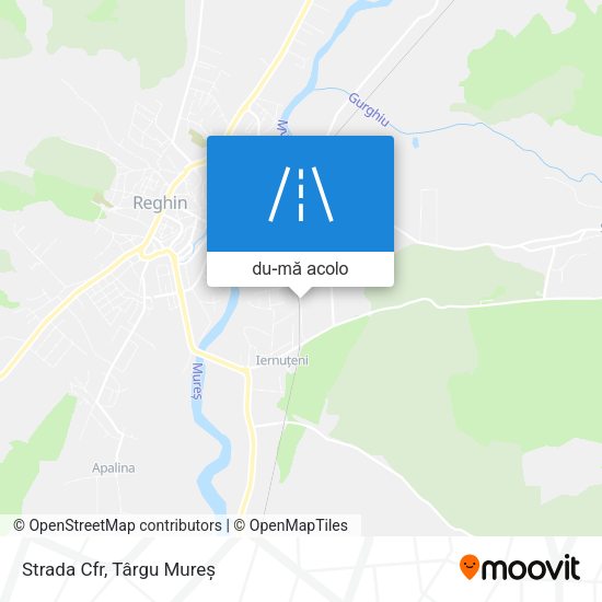 Hartă Strada Cfr