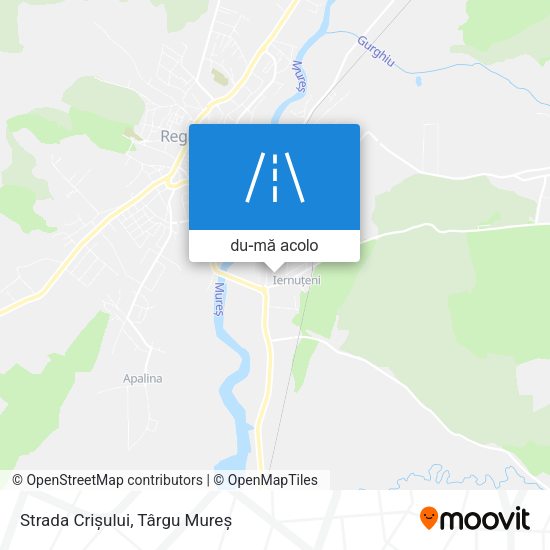 Hartă Strada Crișului