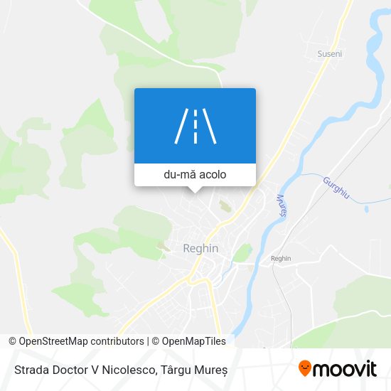 Hartă Strada Doctor V Nicolesco