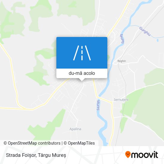 Hartă Strada Foișor