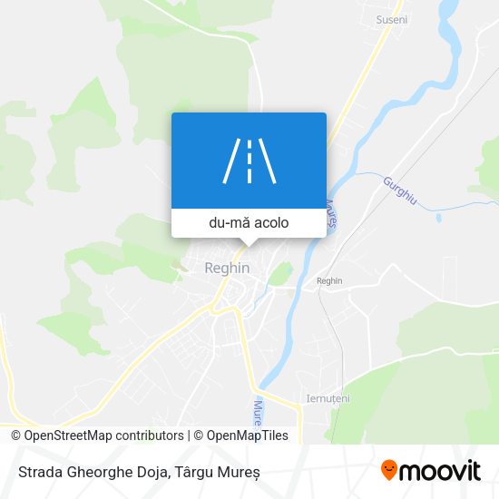 Hartă Strada Gheorghe Doja