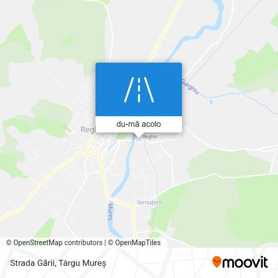 Hartă Strada Gării