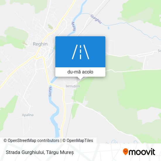 Hartă Strada Gurghiului