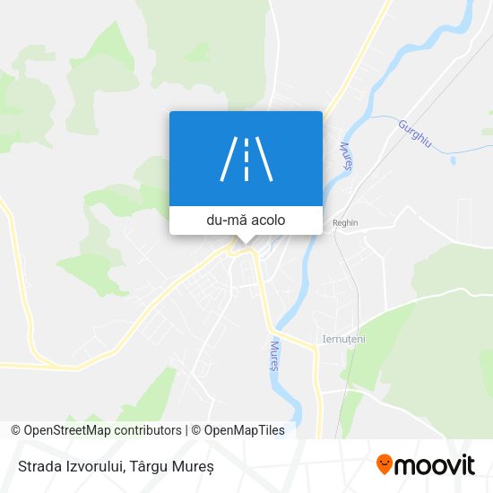 Hartă Strada Izvorului