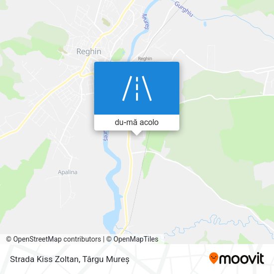 Hartă Strada Kiss Zoltan