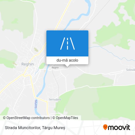 Hartă Strada Muncitorilor
