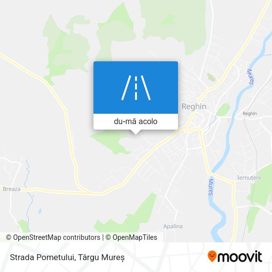 Hartă Strada Pometului