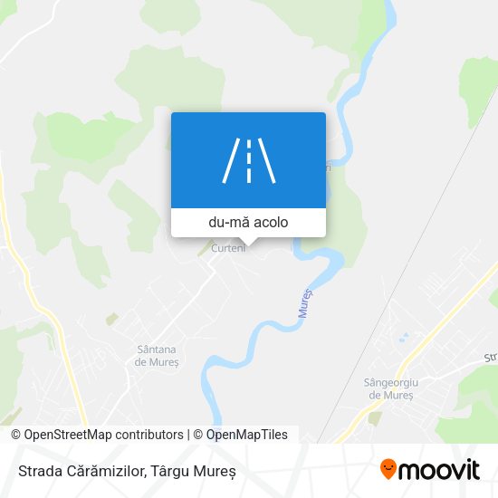 Hartă Strada Cărămizilor