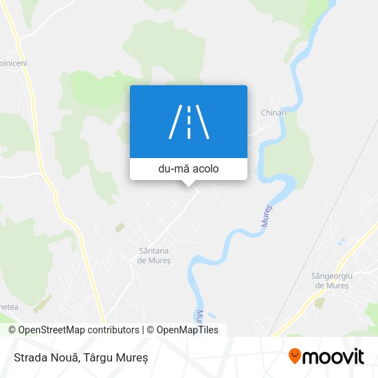 Hartă Strada Nouă