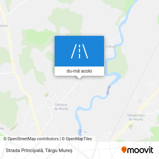 Hartă Strada Principală