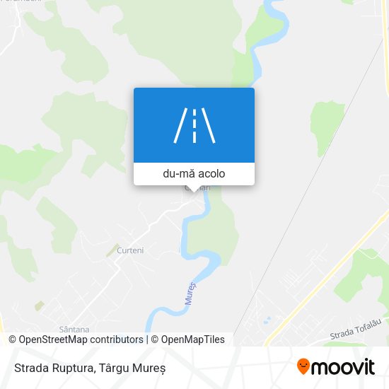 Hartă Strada Ruptura