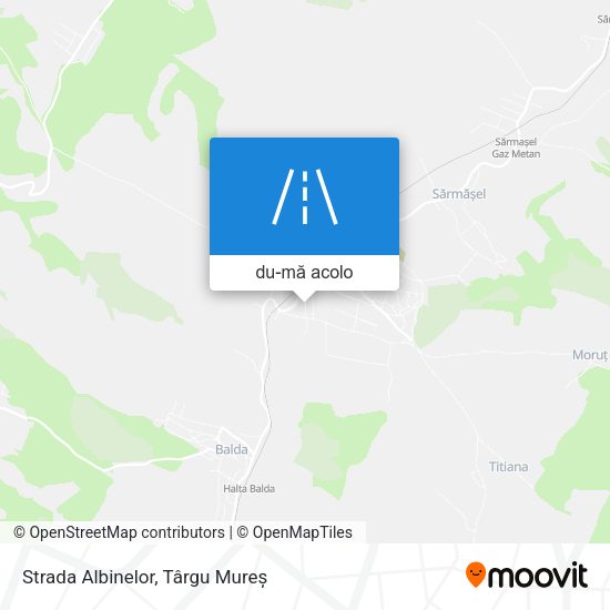 Hartă Strada Albinelor