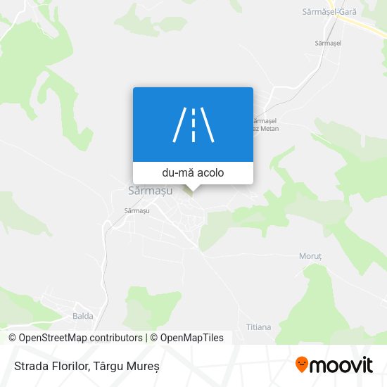 Hartă Strada Florilor