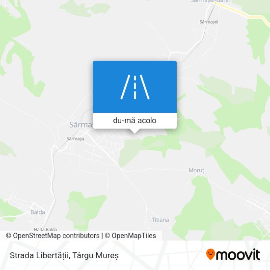Hartă Strada Libertății
